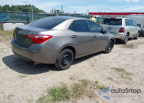 2018 Toyota Corolla Le из США, поврежденный, VIN 2T1BURHE6JC036123